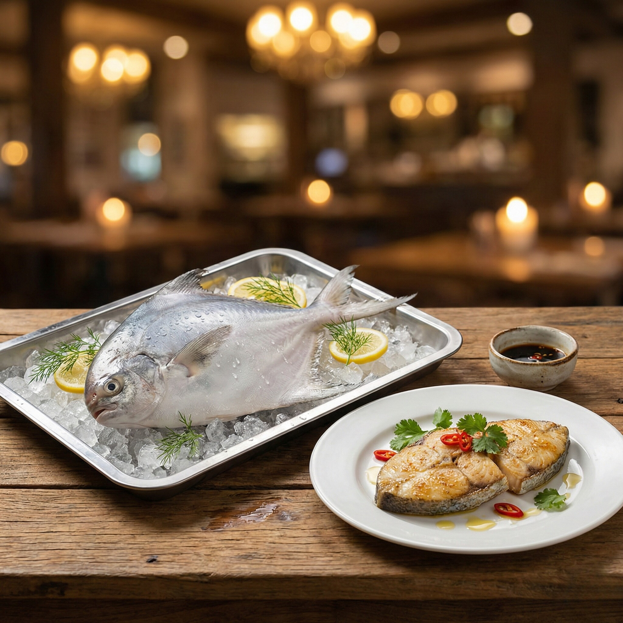 Silver Pomfret